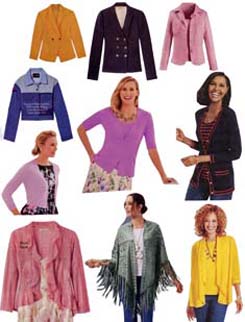 Twin Sweater sets, shrugs, Waterfall jackets are the hot item for Spring and Summer fashion for 2019